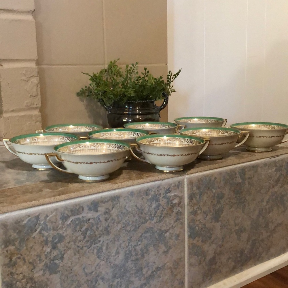 Antique Royal Bayreuth Soup Bowls